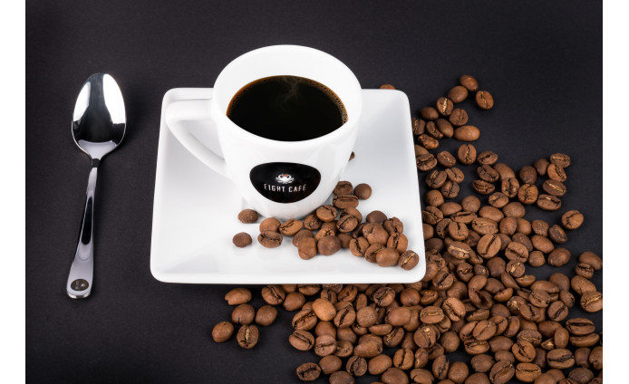 Filiżanka 70ml Eight Café x Lubiana + Łyżeczka