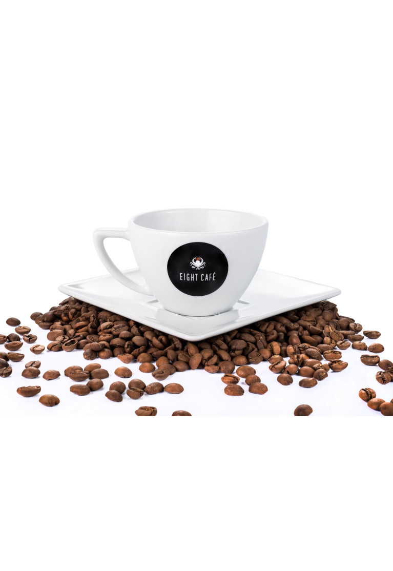 Filiżanka 200ml Eight Café x Lubiana + Łyżeczka