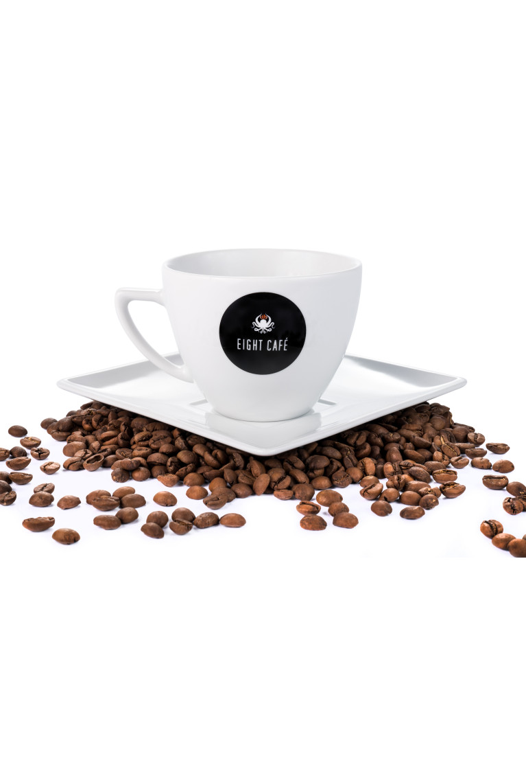 Filiżanka 280ml Eight Café x Lubiana + Łyżeczka