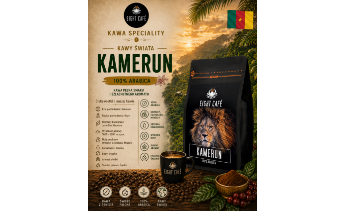 Kawa Ziarnista Kamerun