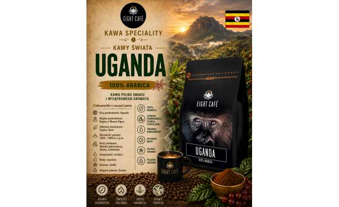 Kawa Ziarnista Uganda
