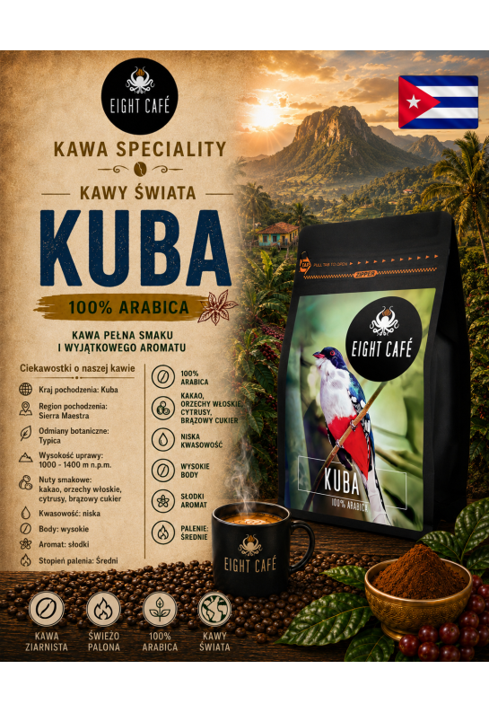 Kawa Ziarnista Kuba