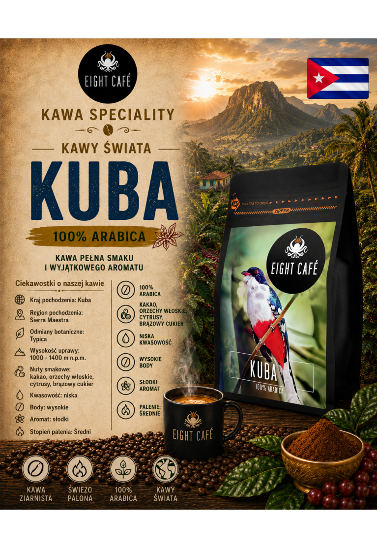 Kawa Ziarnista Kuba