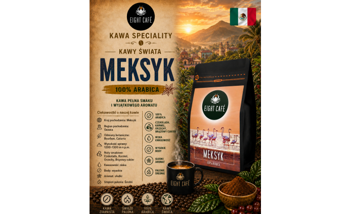 Kawa Ziarnista Meksyk