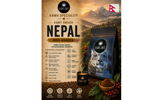 Kawa Ziarnista Nepal