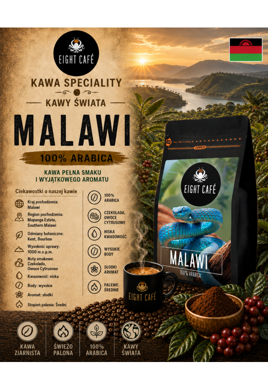 Kawa Ziarnista Malawi